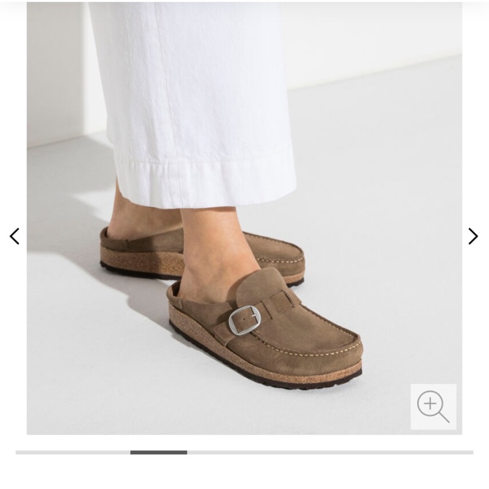 Birkenstock Buckley Clogs with Fur NWOT